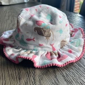 Baby’s Mud Pie mermaid bucket hat